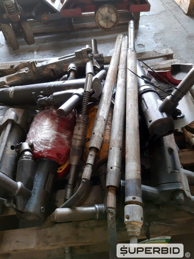 PERFURATRIZ E ROMPEDORES PNEUMATICOS DIVERSOS, (14 PÇ.) (Ref.: JCK)