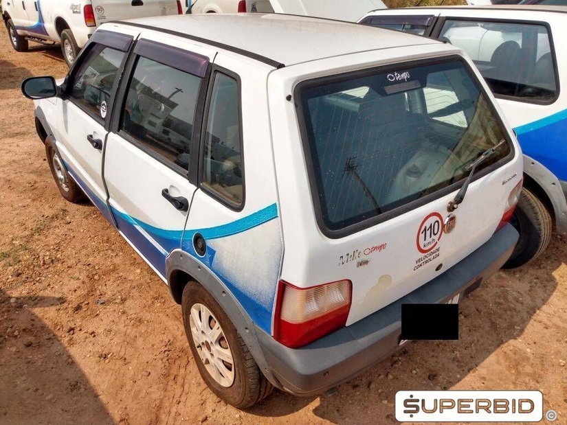 FIAT UNO MILLE WAY ECONOMY 1.0, 2011/2012, Placa FINAL 1 (SP), (Ref.: TAI)