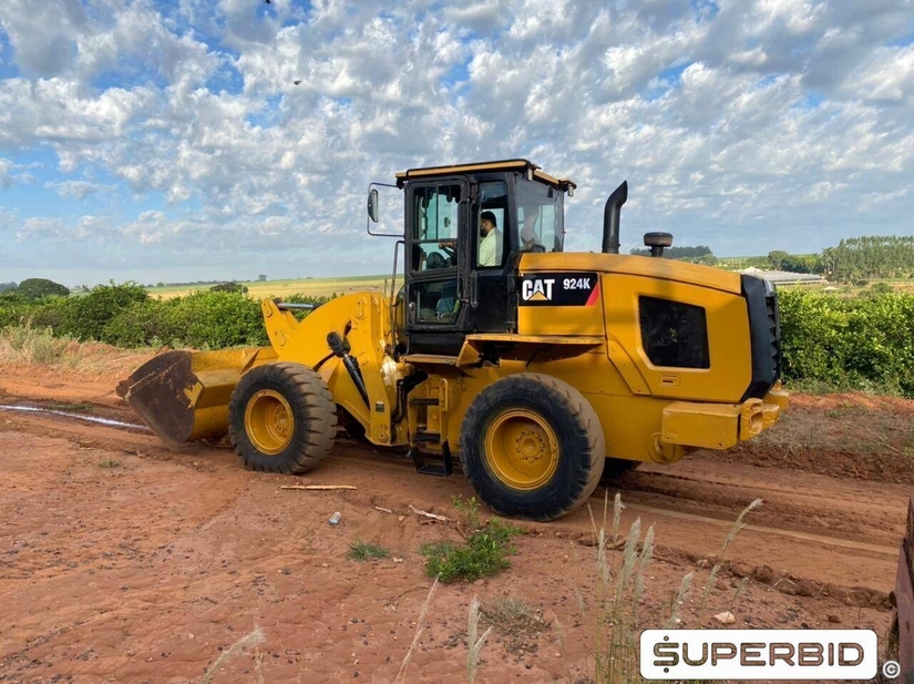 PÁ CARREGADEIRA CATERPILLAR 924K, ANO: 2014, SÉRIE: CAT0924KJENC00405 (Ref: 5)