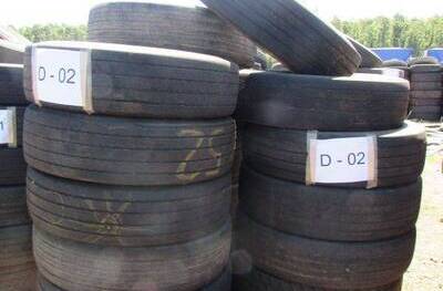 20 SUCATAS DE PNEUS 295/80 PARA REAPROVEITAMENTO (Ref.: D-02)