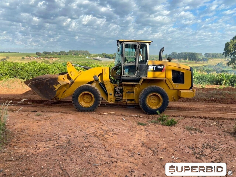 PÁ CARREGADEIRA CATERPILLAR 924K, ANO: 2014, SÉRIE: CAT0924KJENC00405 (Ref: 5)