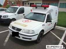VOLKSWAGEN SAVEIRO AMBULANC 1.6, 2002/2003, Placa FINAL 4 (PR) ,  (Ref.: PBK/ 18122)