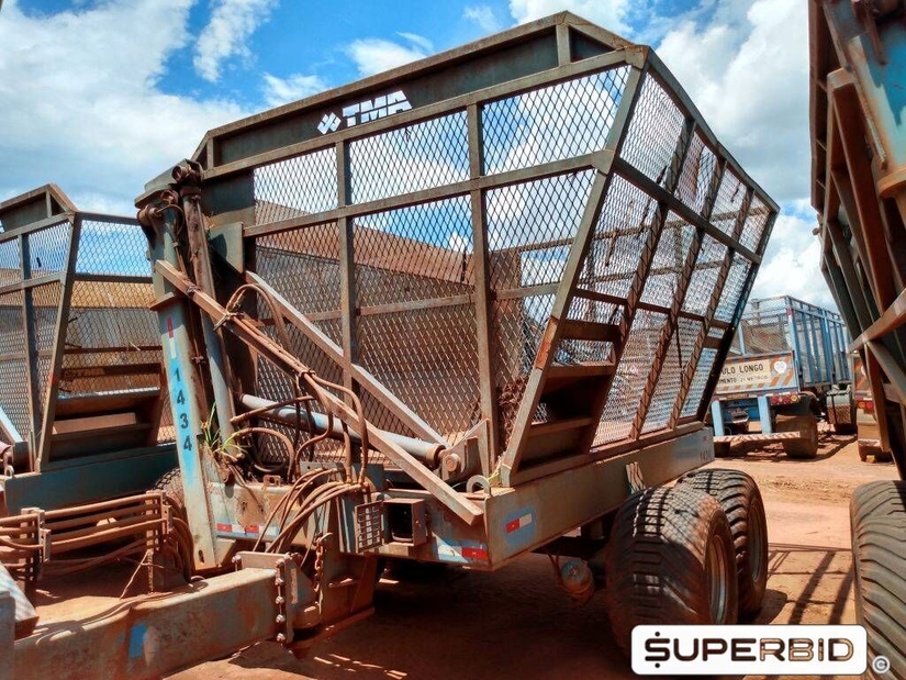 REBOQUE TRANSBORDO DE CANA PICADA TRACAN VTX 10.000, ANO: 2013, SÉRIE: VTX131281 (Ref.: 1434)