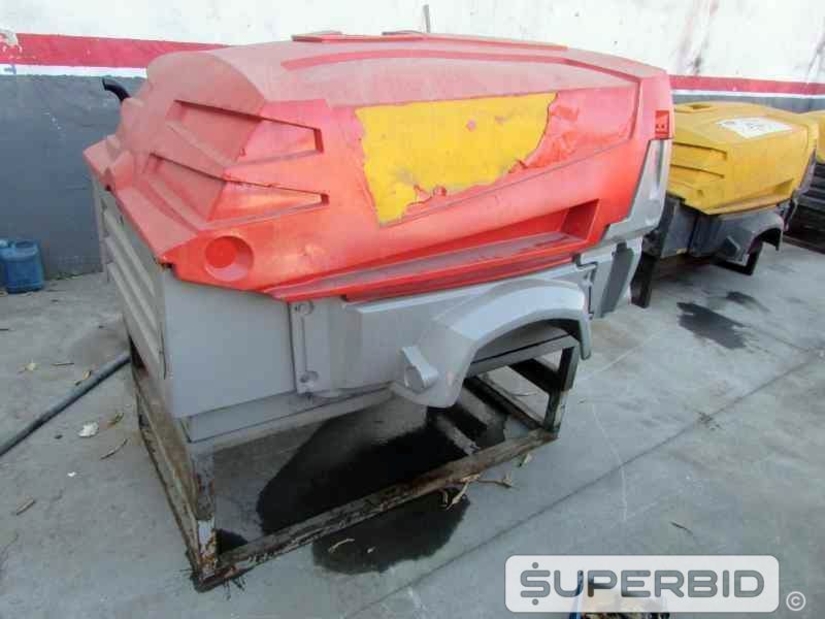 COMPRESSOR DE AR ATLAS COPCO XAS 47 HARD HAT 90-100PCM-7B, ANO: 2008. (Ref.: JBR)