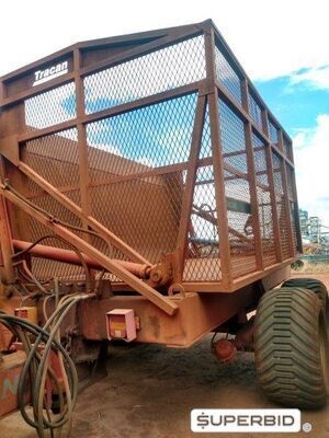 REBOQUE TRANSBORDO DE CANA PICADA TRACAN VTX 10.000, ANO: 2010, SÉRIE: 10385 (Ref.: 671)