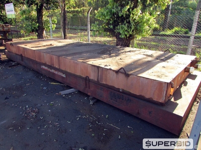 APROX. 23 CAIXAS RESERVATÓRIAS DE DEJETOS SANITÁRIOS LAFAETE DIMENSÕES: (6,00X2,40X0,30 METROS). (Ref.: WMAB_UM02)