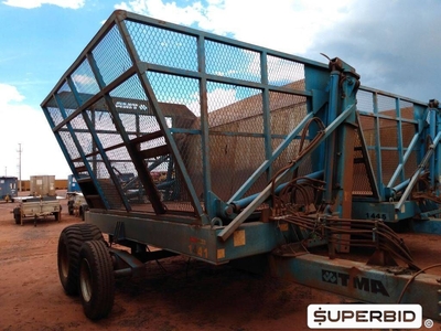 REBOQUE TRANSBORDO DE CANA PICADA TRACAN VTX 10.000, ANO: 2013, SÉRIE: VTX131288 (Ref.: 1441)