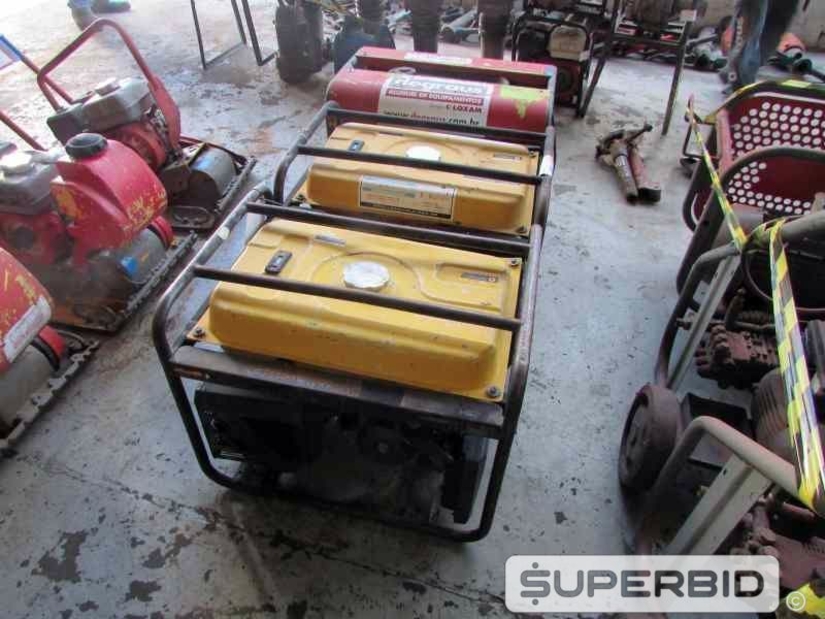 GERADOR PRAMAC ES8000 7KVA E GERADOR WACKER NEUSON MG5 5KVA, (03 PÇ). (Ref.: JCZ)