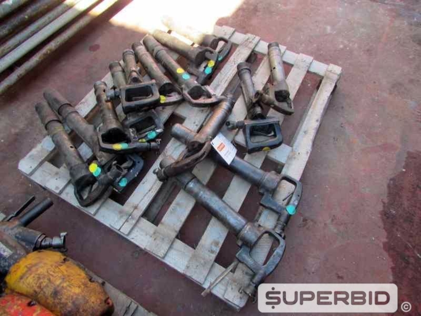 14 ROMPEDORES PNEUMÁTICOS ATLAS TEX 12PS, CAP.: 10 KG. (Ref.: JAA)