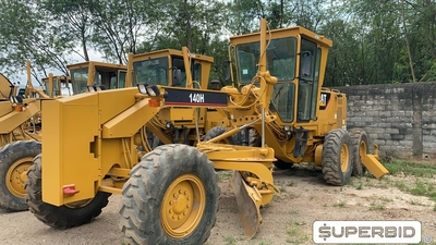 MOTONIVELADORA CATERPILLAR 140 H, ANO: 2008, SÉRIE: CAT0140HT5HM03881 (Ref: IAQ)