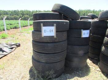 20 SUCATAS DE PNEUS 275/80 PARA REAPROVEITAMENTO (Ref.: D-01)