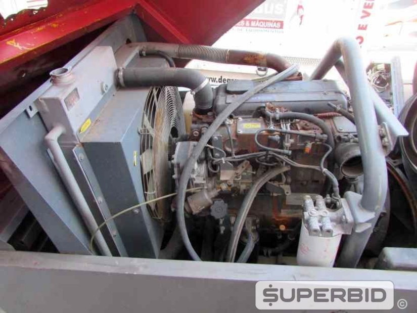 COMPRESSOR DE AR ATLAS COPCO XAS 137 280PCM-7B, ANO: 2013 (Ref.: JBK)