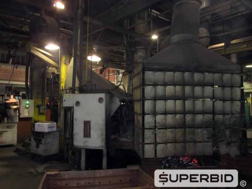 CARROSSEL PARA FUNDIÇÃO FABRICAÇÃO PRÓPRIA PARA MOLDAGEM DE PEÇAS EM FERRO GUSA E AÇO COM QUEIMADOR E EXAUSTORES (Ref.: Carrossel 1)