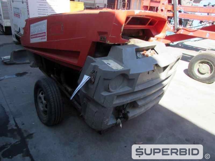 COMPRESSOR DE AR ATLAS COPCO XAS 77 150PCM-7B, ANO: 2007 (Ref.: JBJ)