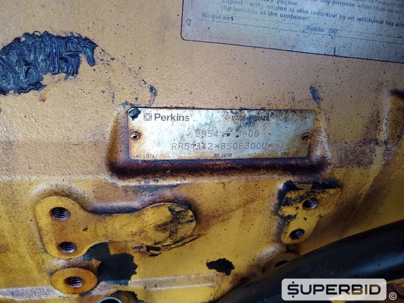 GRUPO GERADOR A DIESEL OLYMPIAN GEP447 SÉRIE:OLY00000TB4D03129 ANO: 2010 70KVA. (Ref.: SP)