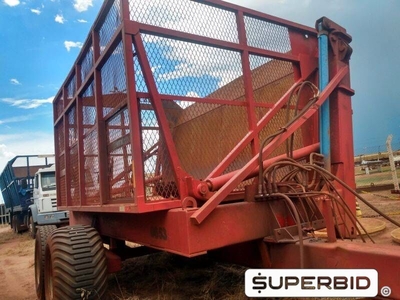 REBOQUE TRANSBORDO DE CANA PICADA TRACAN VTX 10.000, ANO: 2010, SÉRIE: 9345 (Ref.: 653)