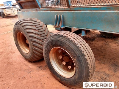 REBOQUE TRANSBORDO DE CANA PICADA TRACAN VTX 10.000, ANO: 2013, SÉRIE: VTX131288 (Ref.: 1441)