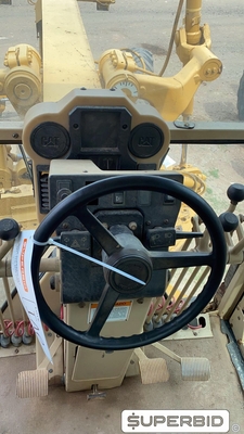 MOTONIVELADORA CATERPILLAR 140 H, ANO: 2008, SÉRIE: CAT0140HC5HM03854 (Ref: IAP)