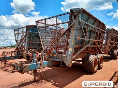 REBOQUE TRANSBORDO DE CANA PICADA TRACAN VTX 10.000, ANO: 2013, SÉRIE: VTX131290 (Ref.: 1443)