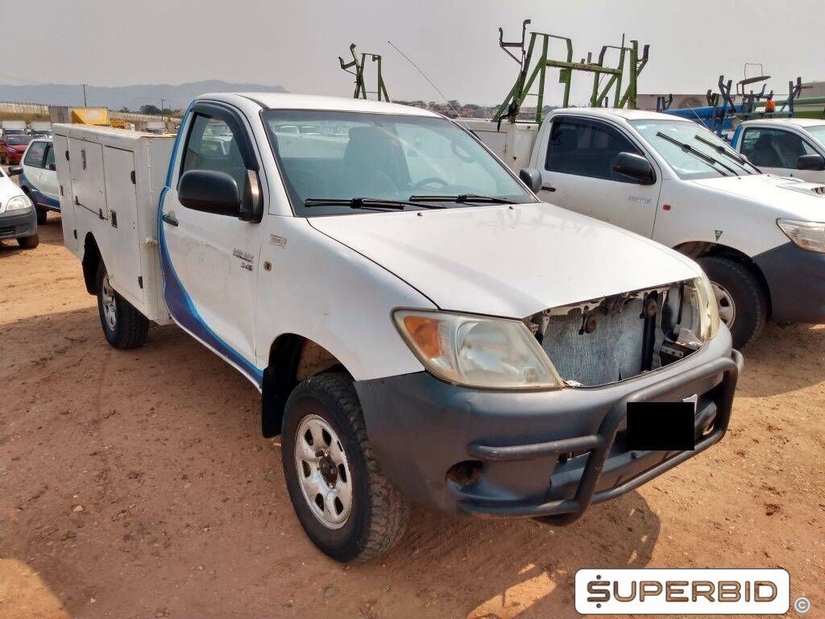 TOYOTA HILUX CS 4X4 CHASSI 2.5, 2007/2007, Placa FINAL 4 (SP), (Ref.: TAU) Loc.: São Pedro/SP