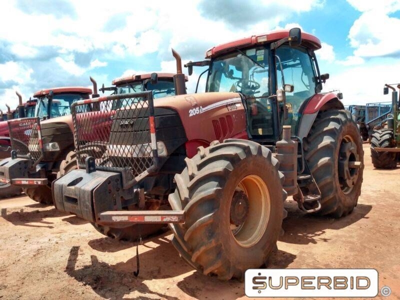 TRATOR DE PNEUS CASE IH PUMA 205 4X4, ANO: 2013, SÉRIE: HCCZ205EDCR14908 (Ref: 1305)