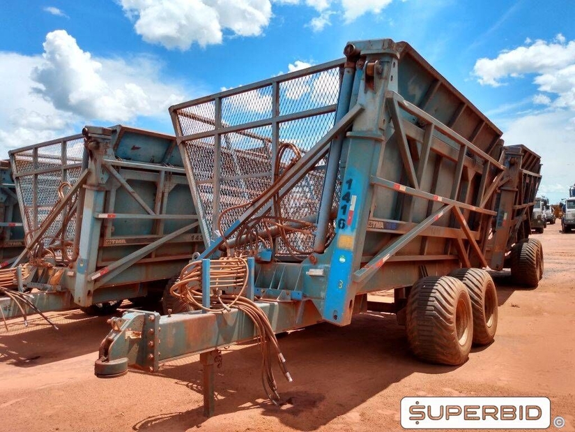 REBOQUE TRANSBORDO DE CANA PICADA TRACAN VTX 10.000, ANO: 2013, SÉRIE: VTX131263 (Ref.: 1416)