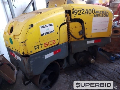 MINI ROLO COMPACTADOR PÉ DE CARNEIRO WACKER NEUSON RTSC3, ANO: 2015, SÉRIE: 520001923224219000 (Ref: RBH)