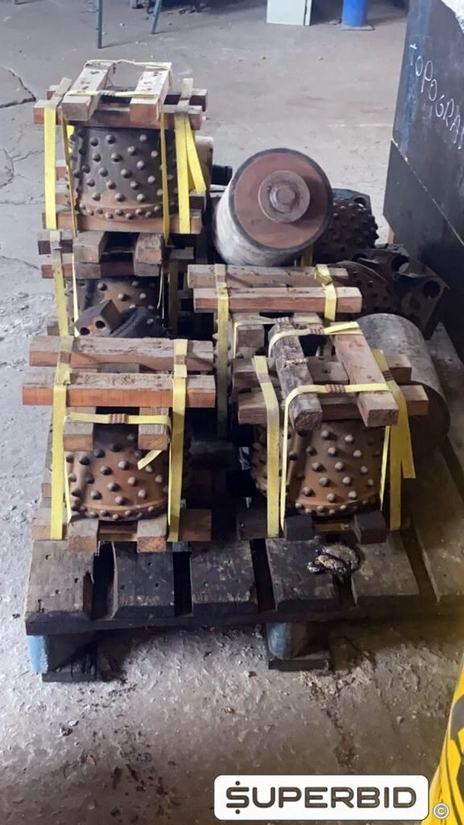 11 BROCAS P/ PERFURATRIZ WIRTH E 03 ROLETES (Ref.: IAB)