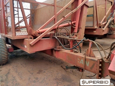 REBOQUE TRANSBORDO DE CANA PICADA TRACAN VTX 10.000, ANO: 2010, SÉRIE: VTX10376 (Ref.: 656)