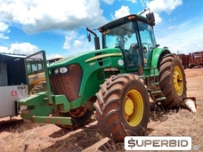 TRATOR DE PNEUS JOHN DEERE 7195J 4X4, ANO: 2013, SÉRIE: 1BM7195JTDH000631 (Ref: 1243)