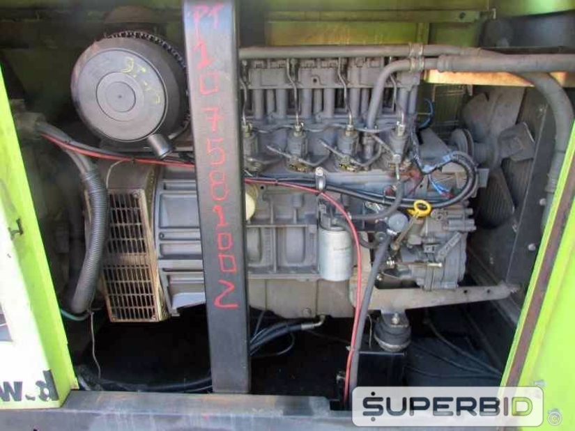 GRUPO GERADOR Á DIESEL PRAMAC GBL 30 25 - 40 KVA, ANO: 2007. (Ref.: JBB)