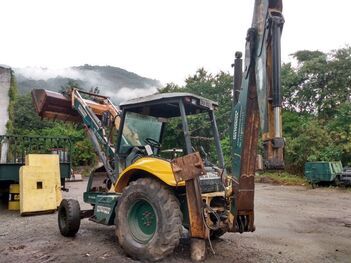 RETROESCAVADEIRA NEW HOLLAND LB90 (EMPLACADO), ANO: 2007, SÉRIE: N7AH19186 (Ref: RBD)