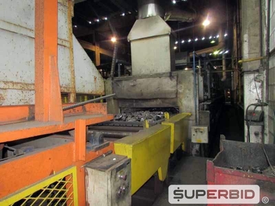 FORNO TRATAMENTO TÉRMICO SERMEP CONTINUO, ANO 2008, SÉRIE.: 0543/08, CAP. 1200 KG/H (Ref.: 12225)