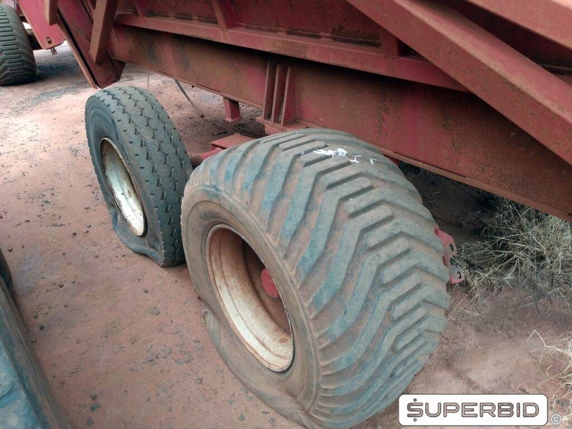 REBOQUE TRANSBORDO DE CANA PICADA TRACAN VTX 10.000, ANO: 2010, SÉRIE: VTX10376 (Ref.: 656)