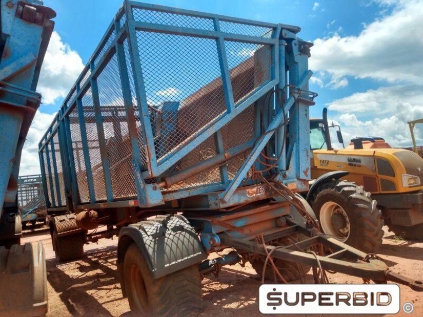 REBOQUE TRANSBORDO RODOFORT SMR 12500, 2008/2008, Placa FINAL 7 (MG),  (Ref.: 360)