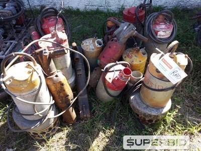 BOMBAS SUBMERSIVEIS E ROMPEDORES PNEUMÁTICOS (14 PÇS) (Ref.: RAD)