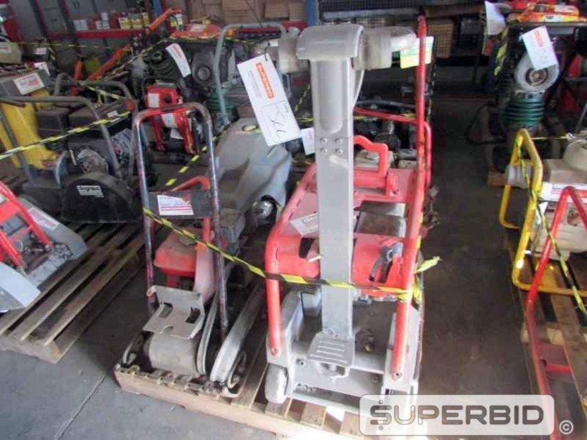 LAVADORA DE ALTA PRESSAO KARCH HD 5/12 C 110-150 BAR E PLACA VIBRATORIA WACKER NEUSON, (04 PÇ.) (Ref.: JCC)