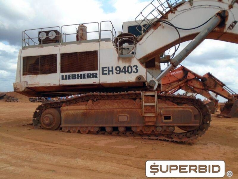ESCAVADEIRA LIEBHERR R994, ANO: 2006, CAP: 15,3M³, SÉRIE: NÃO IDENTIFICADO (Ref: EH 9403)