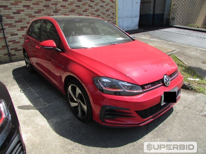 VOLKSWAGEN GOLF GTI AC 2.0, 2018/2018, PL FINAL: 1 (PR), (Ref.: PAC). Loc.: São Bernardo do Campo/SP.