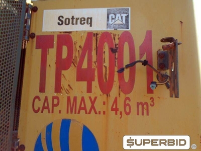 TRATOR DE PNEUS CATERPILLAR 824H, ANO: 2007, CAP: 4,6M³, SÉRIE: CAT0824HAASX00200 (Ref: TP 4001)