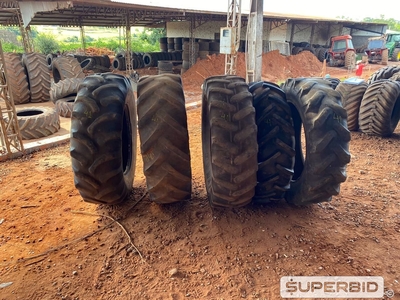 03 PNEUS 14/9-24, 01 PNEU 12/4-24, 01 PNEU 12/4-28