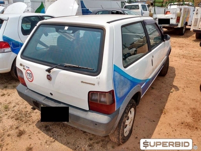 FIAT UNO MILLE WAY ECONOMY 1.0, 2010/2011, Placa FINAL 7 (SP),  (Ref.: TAK)