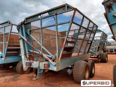 REBOQUE TRANSBORDO DE CANA PICADA TRACAN VTX 10.000, ANO: 2013, SÉRIE: VTX131288 (Ref.: 1441)