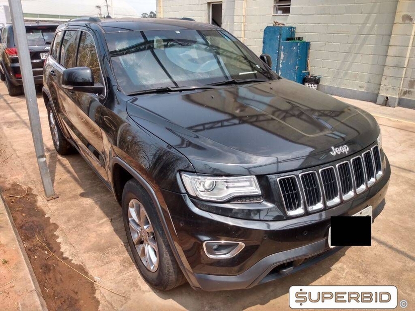 JEEP GRAND CHEROKEE LAREDO 3.6 (BLINDADO), 2014/2015, Placa FINAL 8 (SP), (Ref.: TR)
