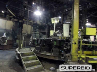 CARROSSEL PARA FUNDIÇÃO FABRICAÇÃO PRÓPRIA PARA MOLDAGEM DE PEÇAS EM FERRO GUSA E AÇO COM QUEIMADOR E EXAUSTORES (Ref.: Carrossel 7)