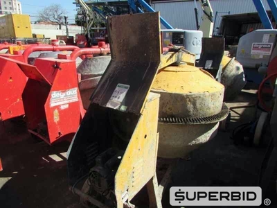 SUCATA DE 05 BETONEIRAS ELÉTRICA CSM 400 LITROS. (Ref.: JAF)