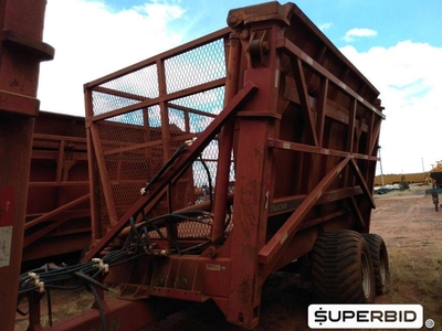 REBOQUE TRANSBORDO DE CANA PICADA TRACAN VTX 10.000, ANO: 2010, SÉRIE: VTX09311 (Ref.: 650)