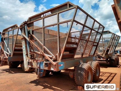 REBOQUE TRANSBORDO DE CANA PICADA TRACAN VTX 10.000, ANO: 2013, SÉRIE: VTX131280 (Ref.: 1433)