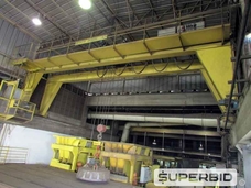 1 PONTE ROLANTE DEMAG, CAP. 6,3 TON E 1 ELETROIMÃ ITALINDUS (Ref.: 12734-10)