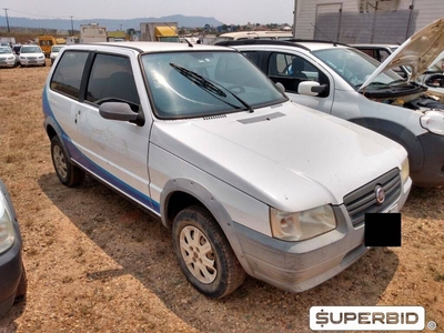 FIAT UNO MILLE WAY ECONOMY 1.0, 2009/2010, Placa FINAL 7 (SP),  (Ref.: TAL)